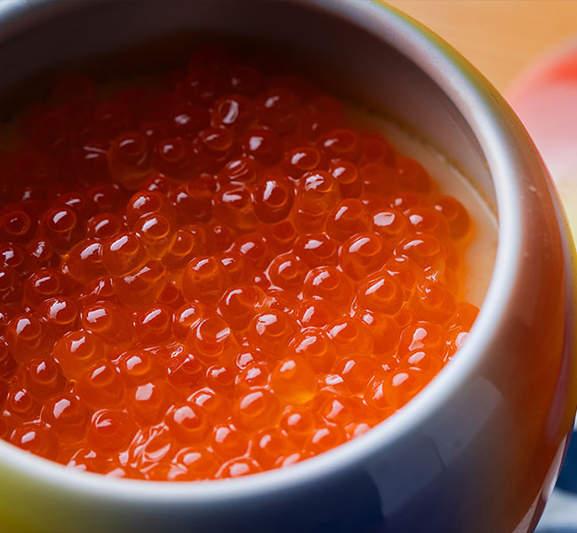 いくらの茶碗蒸し